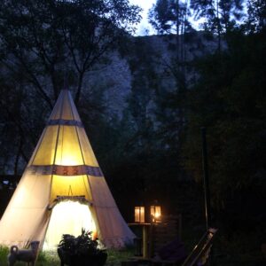 Carpa Tipi + Desayuno y fogata